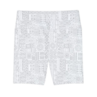 Women's Workout Shorts - White Sunday - AU/NZ/USA