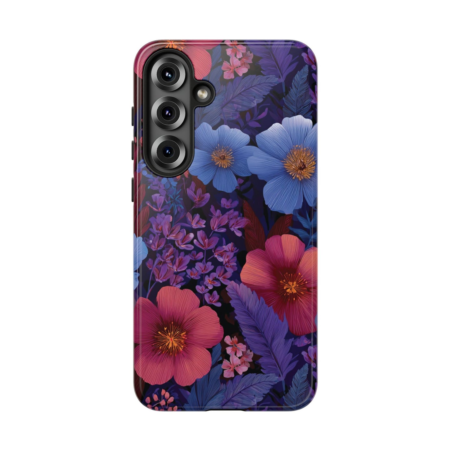 Samsung Tough Phone Case - Lavender Tropics - AU/NZ/USA