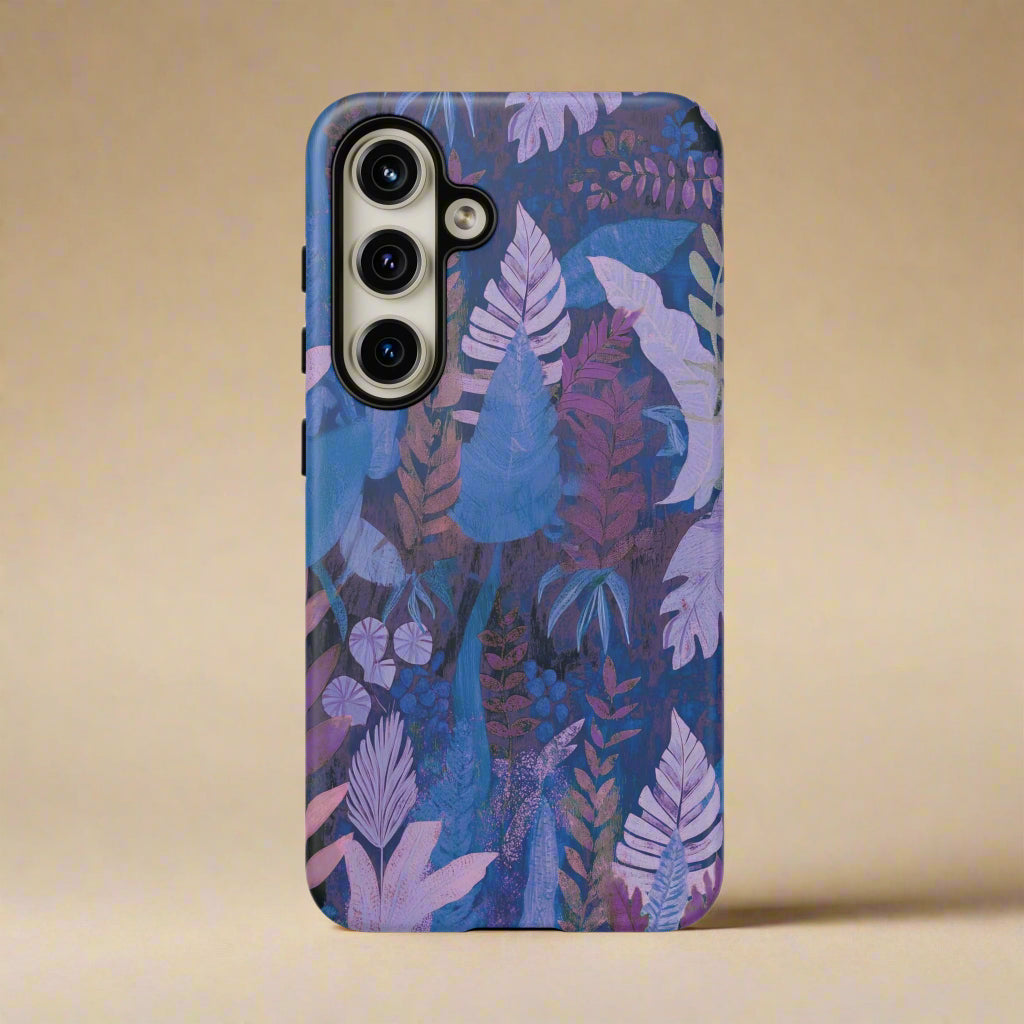 Samsung Tough Phone Case - Lavender Palms - AU/NZ/USA