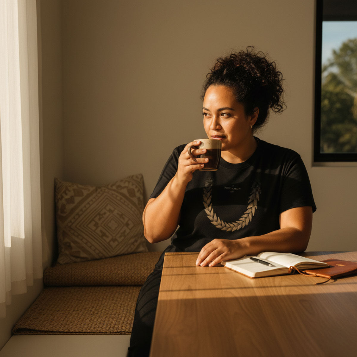 Soft Unisex Tee - Ula Fala Brown - USA