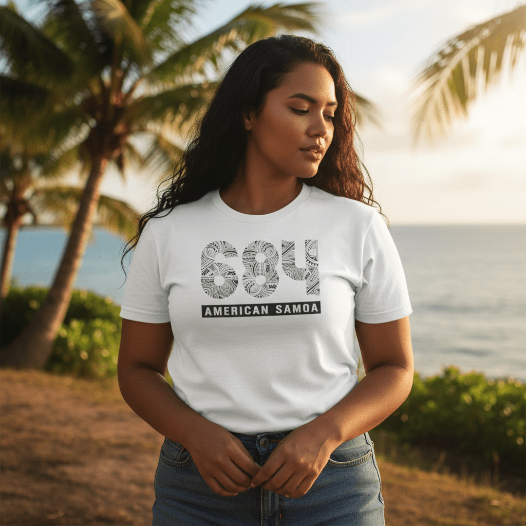 American Samoa Graphic Unisex Heavy Cotton Tee - The Koko Samoa