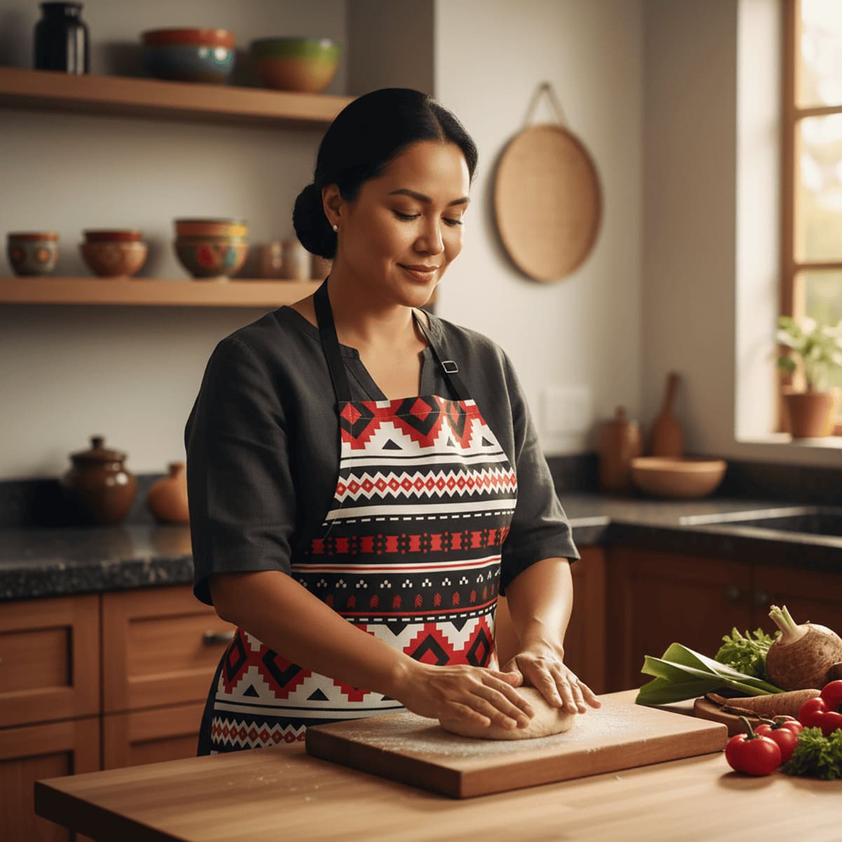 Apron - Tribal Print - AU/NZ/USA - The Koko Samoa