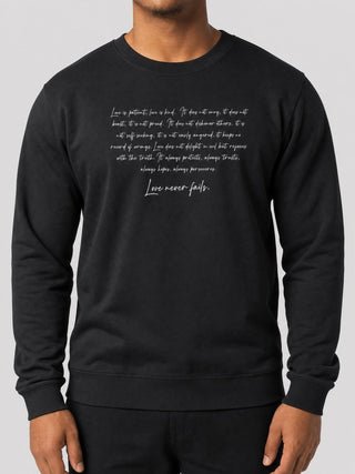 Champion Unisex Sweatshirt - Love Never Fails - AU/NZ/USA - The Koko Samoa
