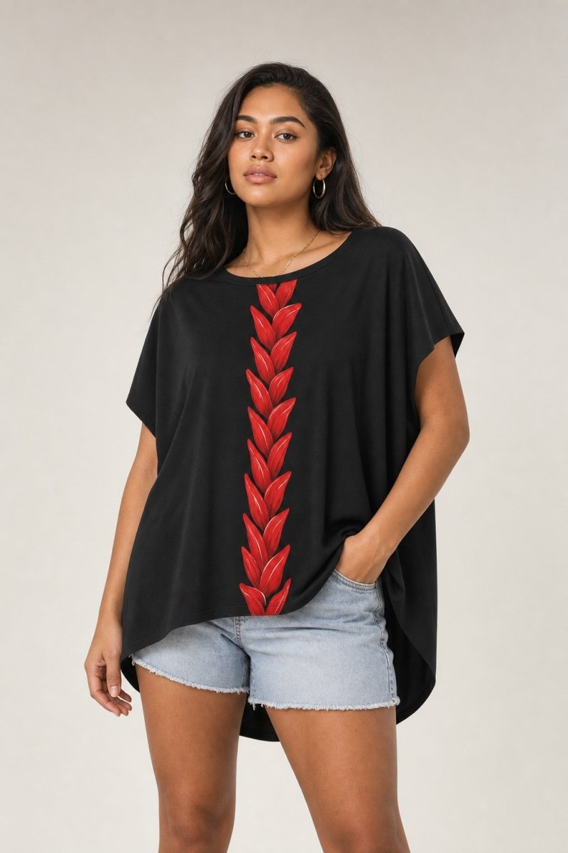 Dolman Tee - Ula Fala - AU/NZ/USA - The Koko Samoa
