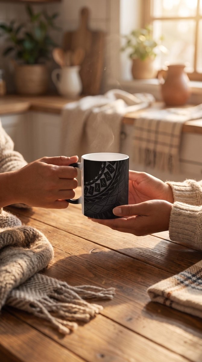 Heat Reactive 11oz Mug - Spear - USA - The Koko Samoa