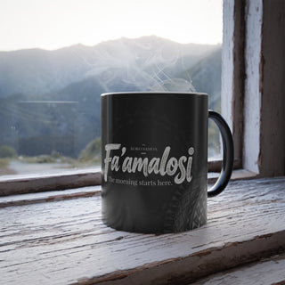 Heat Reactive 11oz Mug - Spear - USA - The Koko Samoa
