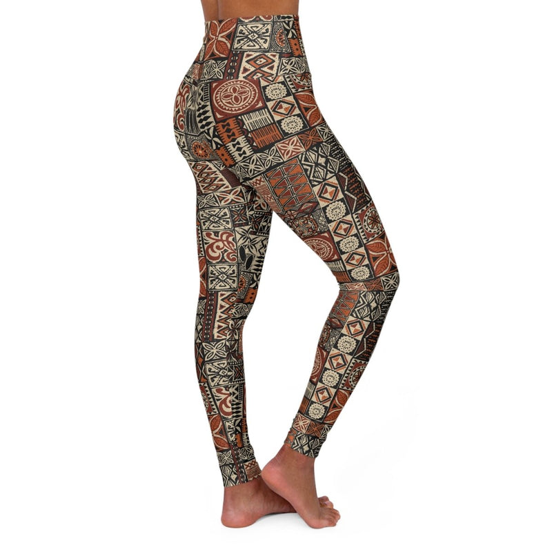 High Waisted Yoga Leggings - Elei - USA - The Koko Samoa
