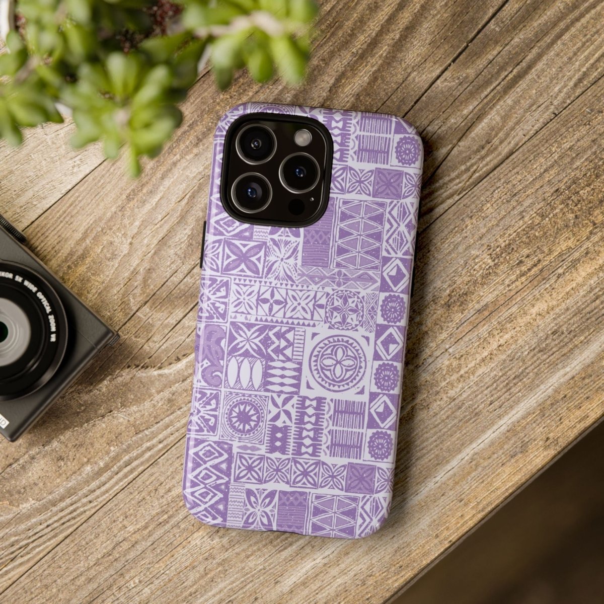 iPhone Tough Phone Case - Lavender Elei - AU/NZ/USA - The Koko Samoa