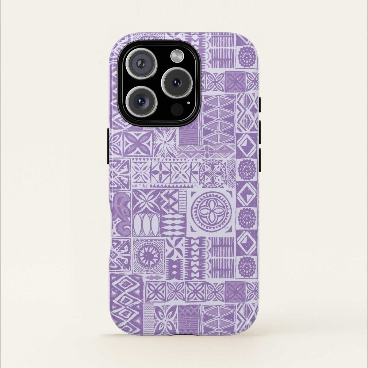 iPhone Tough Phone Case - Lavender Elei - AU/NZ/USA - The Koko Samoa