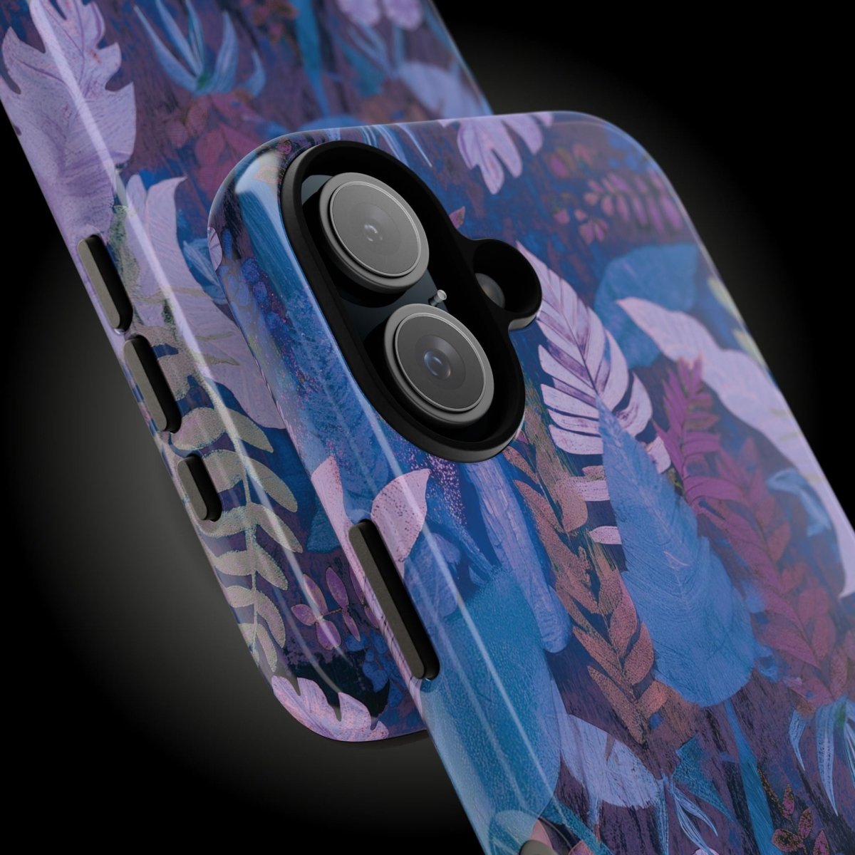 iPhone Tough Phone Case - Lavender Palms - AU/NZ/USA - The Koko Samoa