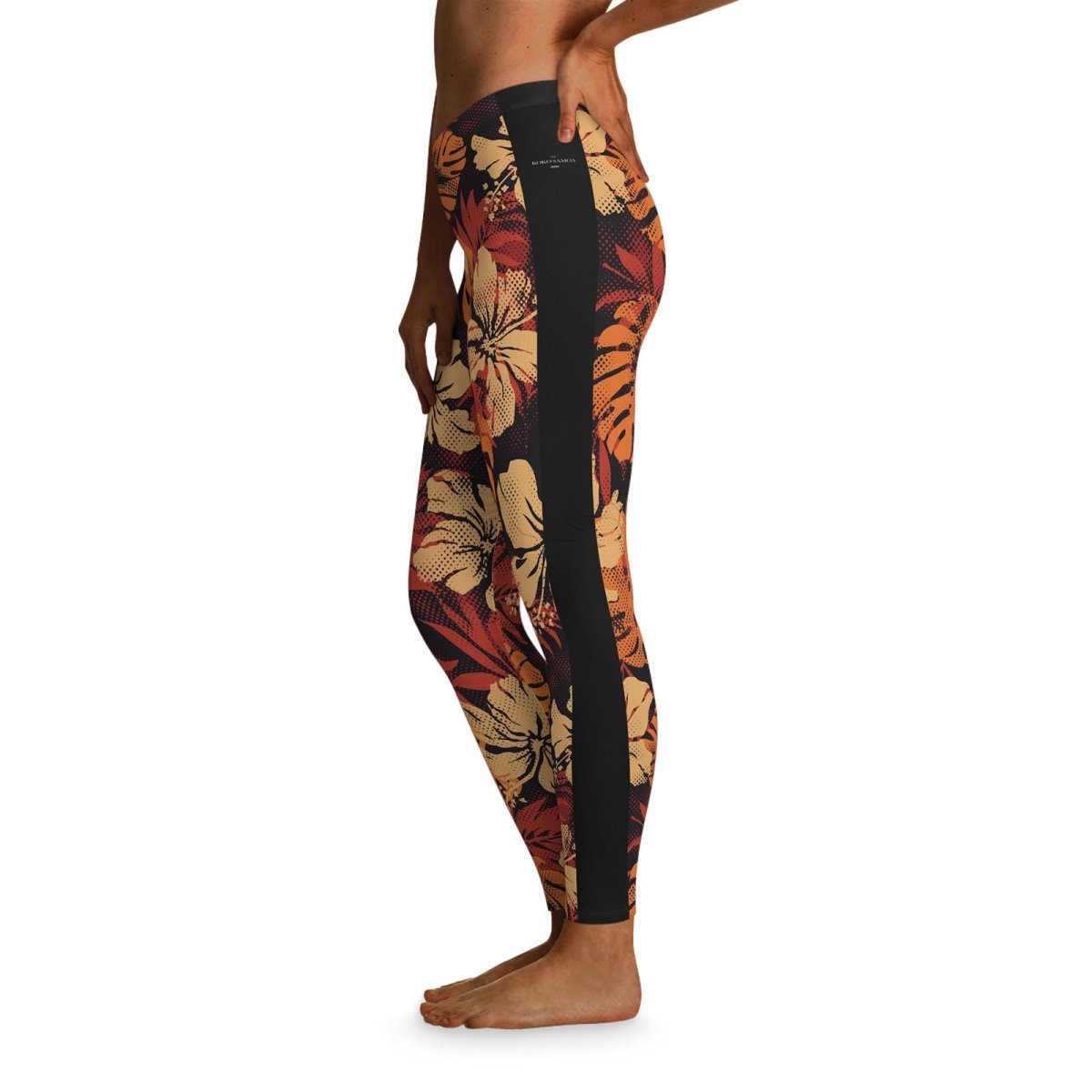 IslandFlex Leggings - Lalomanu Ember - AU/NZ/USA - The Koko Samoa