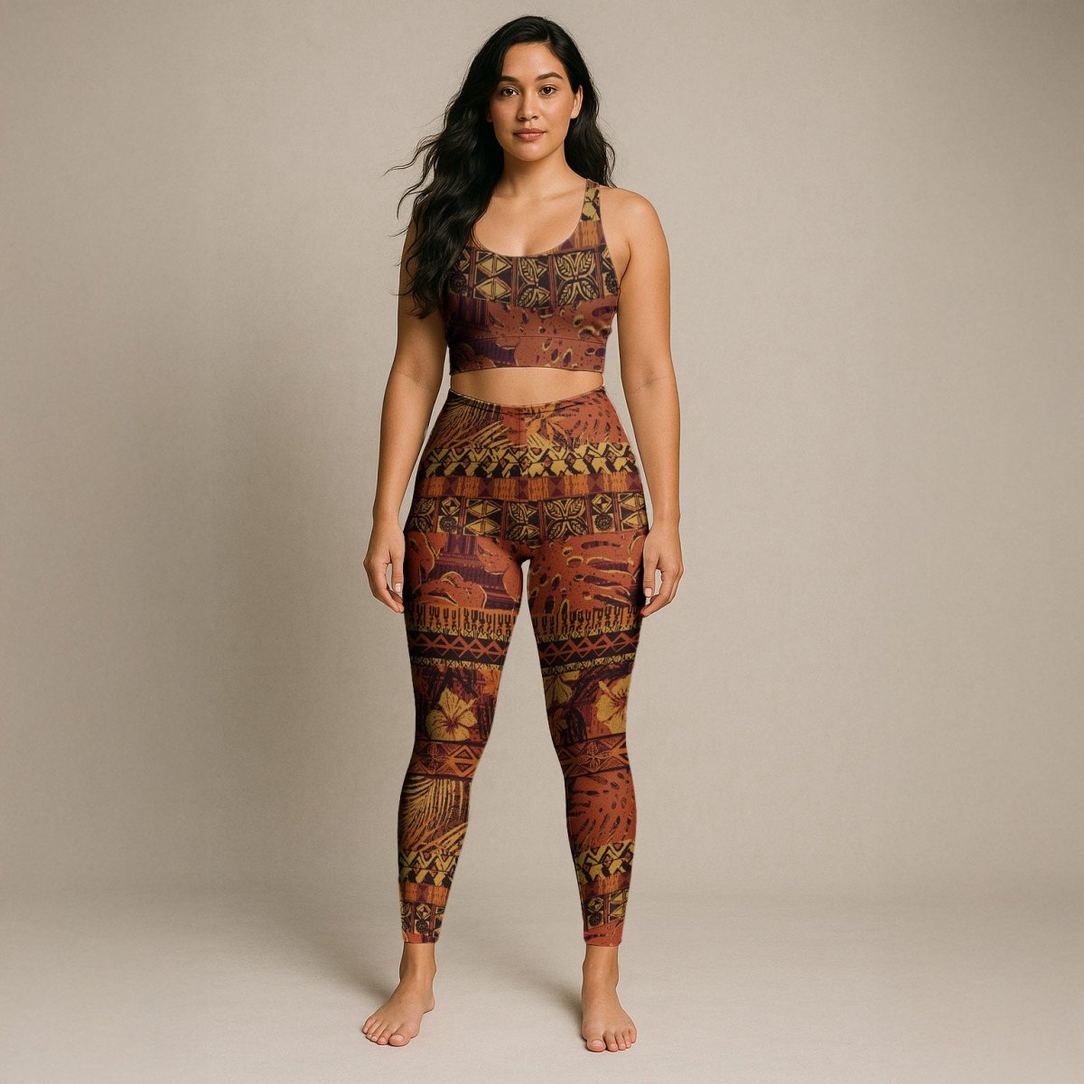 IslandFlex Leggings - Poutasi Promise - AU/NZ/USA - The Koko Samoa