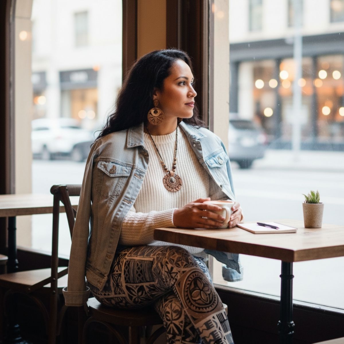 IslandFlex Mid - Rise Leggings - Elei Steel - AU/NZ/USA - The Koko Samoa