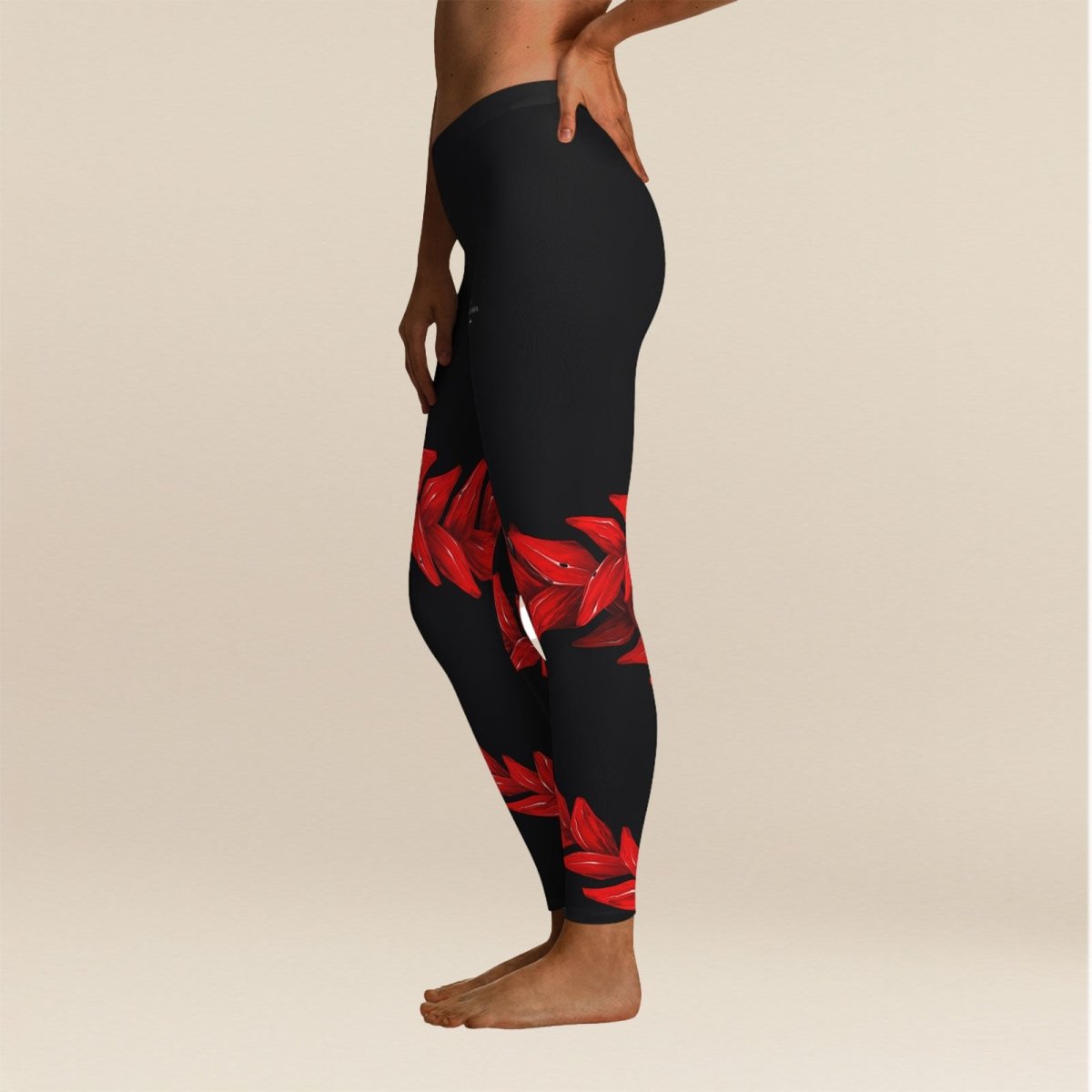 IslandFlex Mid - Rise Leggings - Ula Fala - AU/NZ/USA - The Koko Samoa