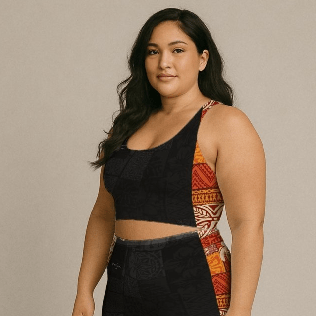 Islandflex Seamless Sports Bra - Sataoa Sunrise - AU/NZ/USA - The Koko Samoa