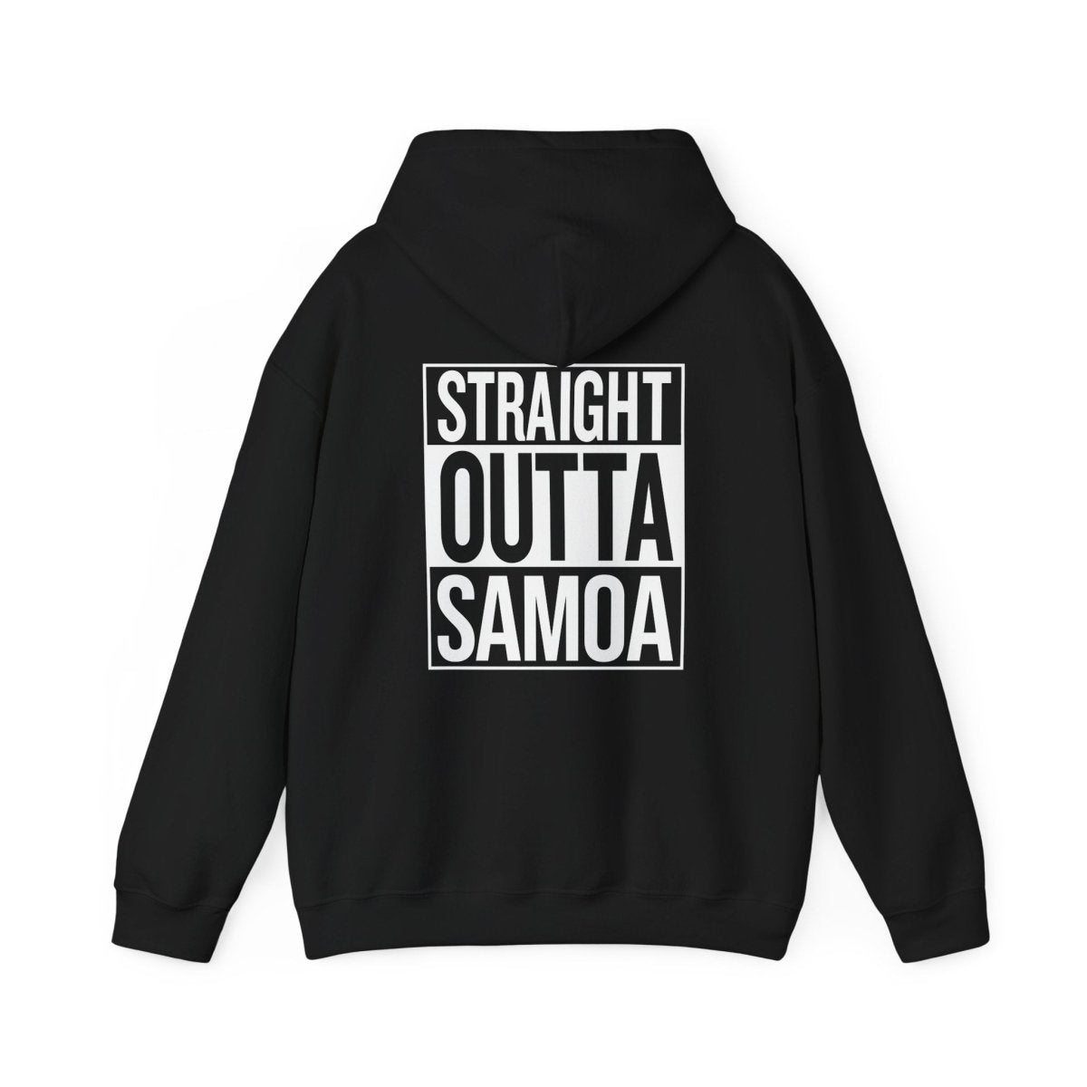 IslandHeavy™ Hoodie – Plus 2XL - 5XL – Straight Outta - USA - The Koko Samoa