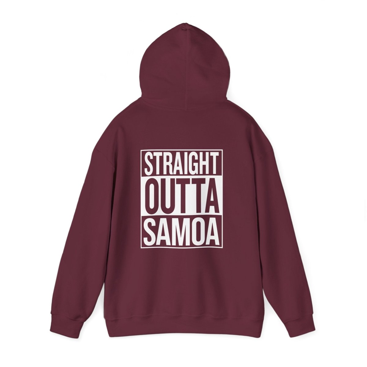 IslandHeavy™ Hoodie – Plus 2XL - 5XL – Straight Outta - USA - The Koko Samoa