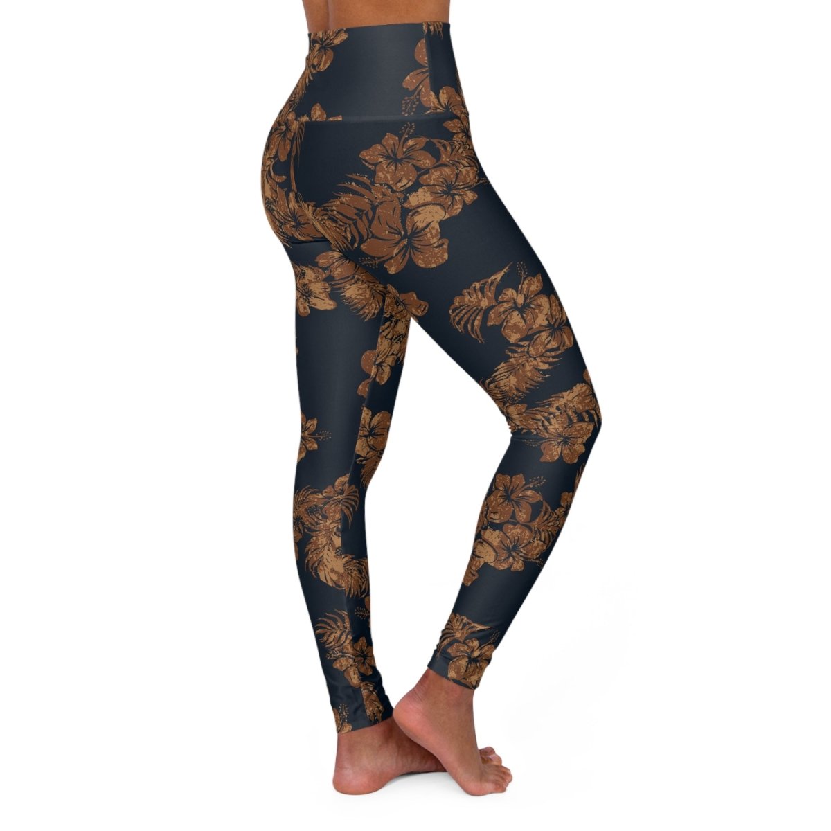 IslandRise High Waisted Leggings - Fagaloa Twilight - USA - The Koko Samoa