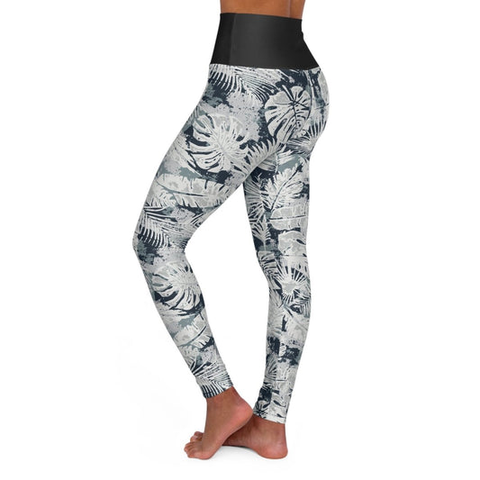 IslandRise High Waisted Leggings - Tiavi Mist - USA - The Koko Samoa