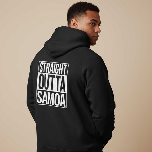 IslandSoft™ Hoodie - Premium (XS - XL) - Straight Outta - USA - The Koko Samoa
