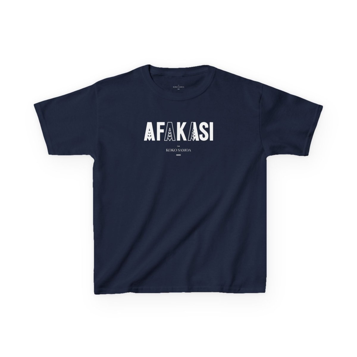 Kids Unisex Cotton Tee - Afakasi - USA - The Koko Samoa