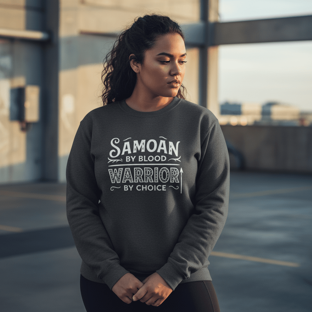 Warrior by Choice sweatshirt, The Koko Samoa