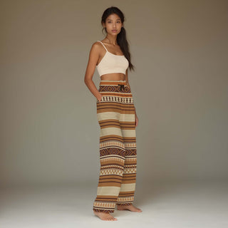 Women’s Pajama Pants in Siapo design, soft fabric, relaxed fit, ideal for comfortable sleepwear.