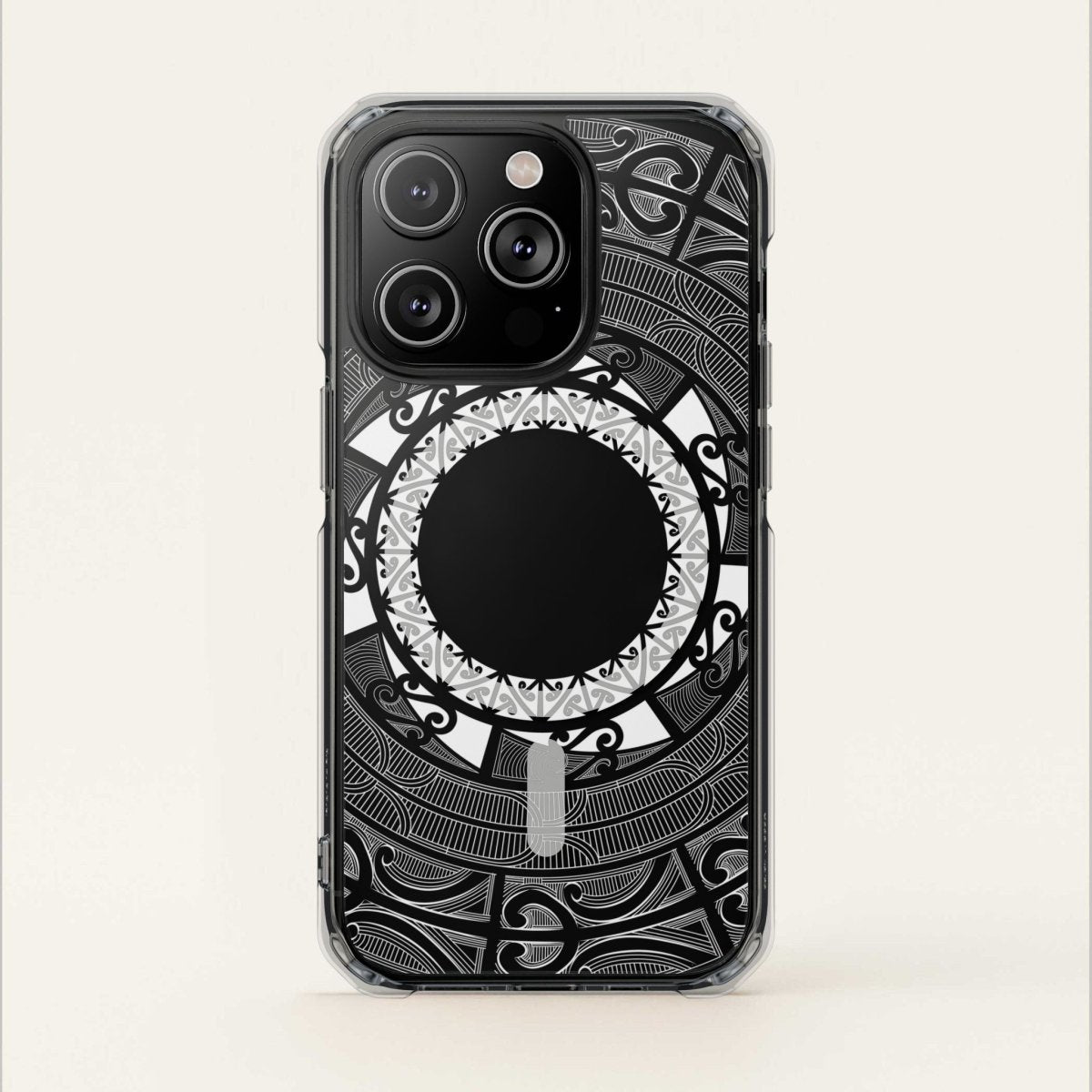 PasifikaOne MagSafe iPhone ClearCase - Maori - AU/NZ/USA - The Koko Samoa