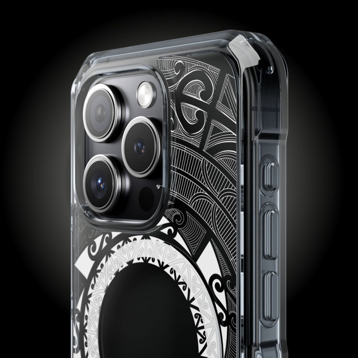 PasifikaOne MagSafe iPhone ClearCase - Maori - AU/NZ/USA - The Koko Samoa