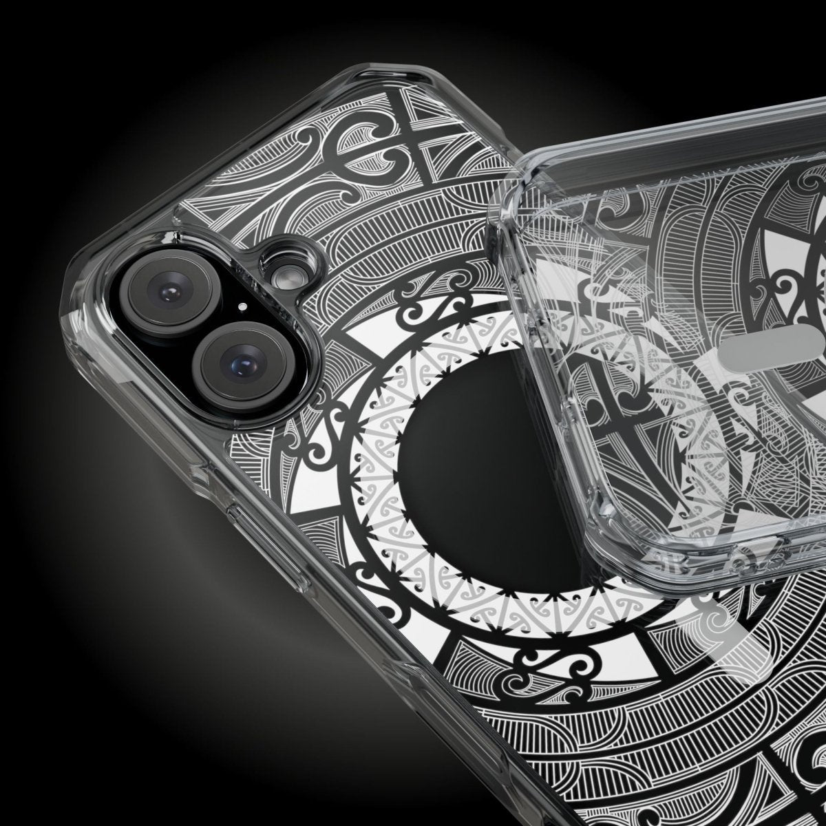 PasifikaOne MagSafe iPhone ClearCase - Maori - AU/NZ/USA - The Koko Samoa