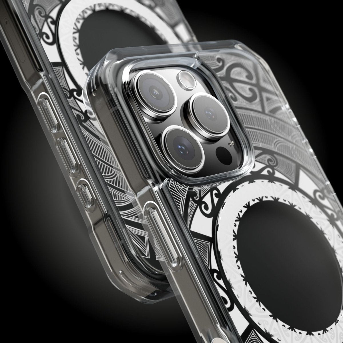 PasifikaOne MagSafe iPhone ClearCase - Maori - AU/NZ/USA - The Koko Samoa