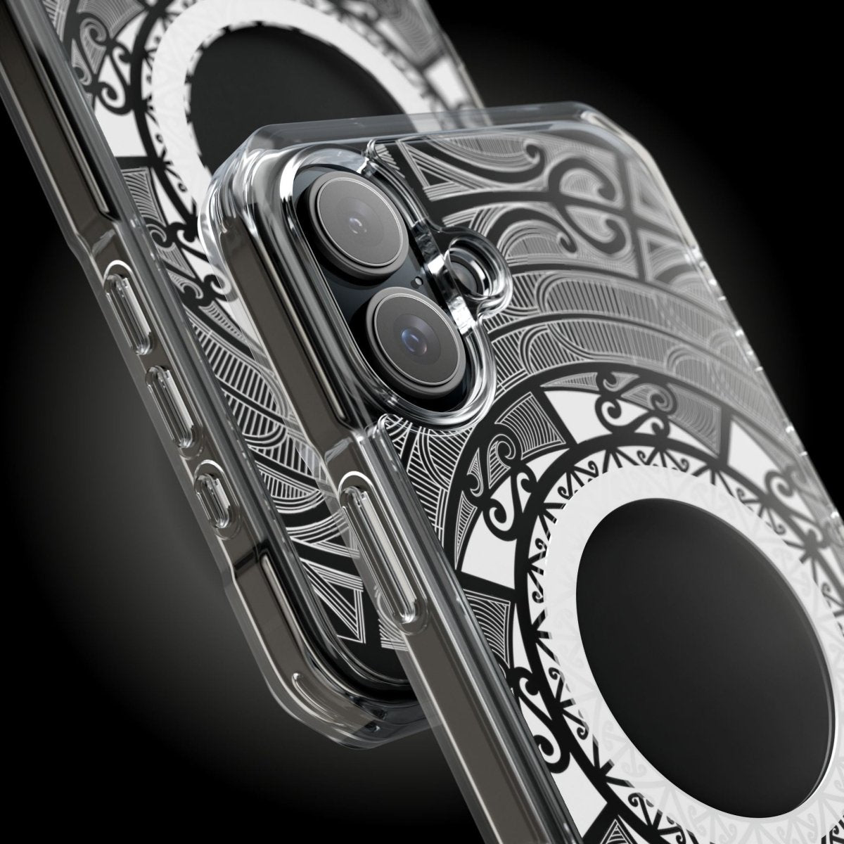 PasifikaOne MagSafe iPhone ClearCase - Maori - AU/NZ/USA - The Koko Samoa