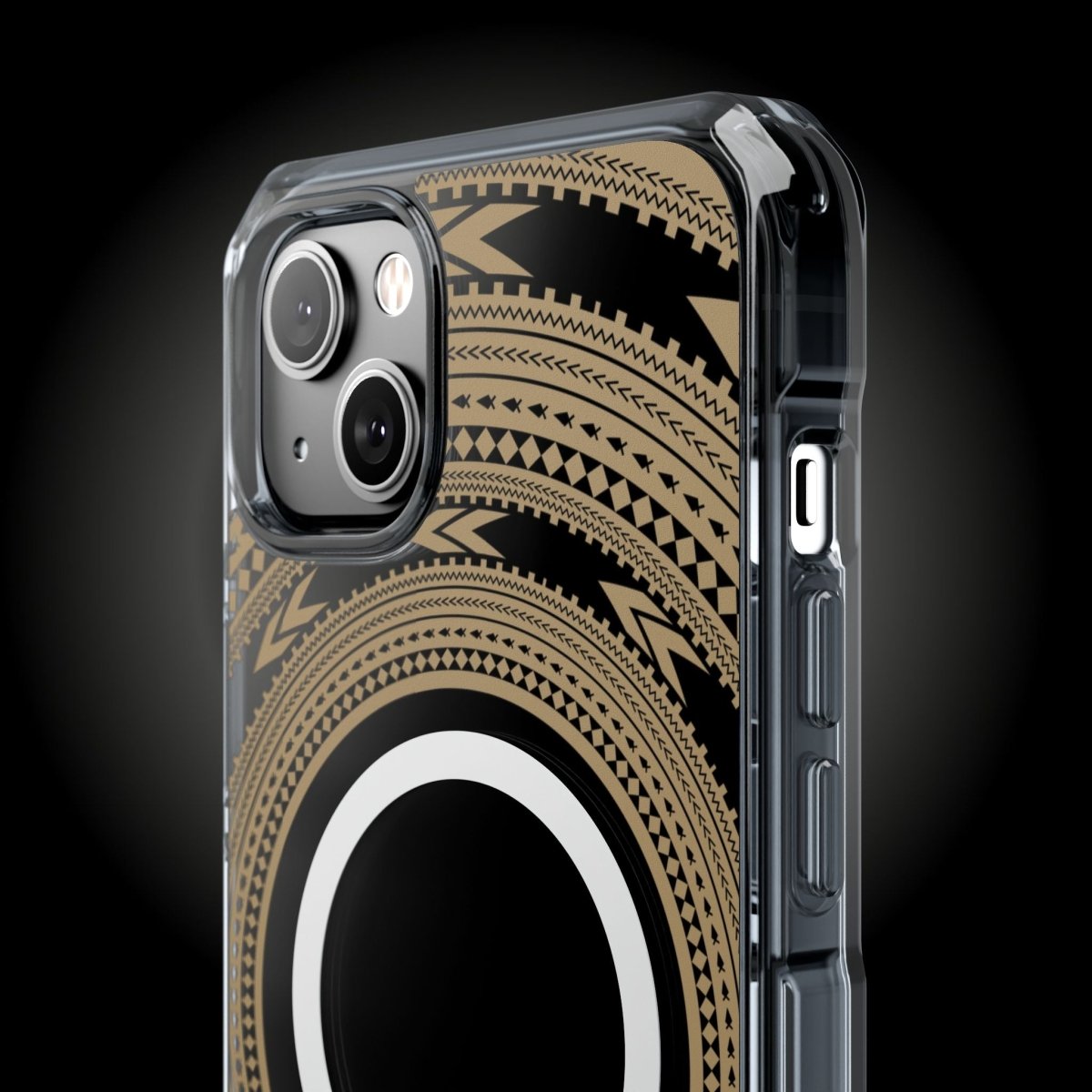 PasifikaOne MagSafe iPhone ClearCase - Pea Reversed - AU/NZ/USA - The Koko Samoa