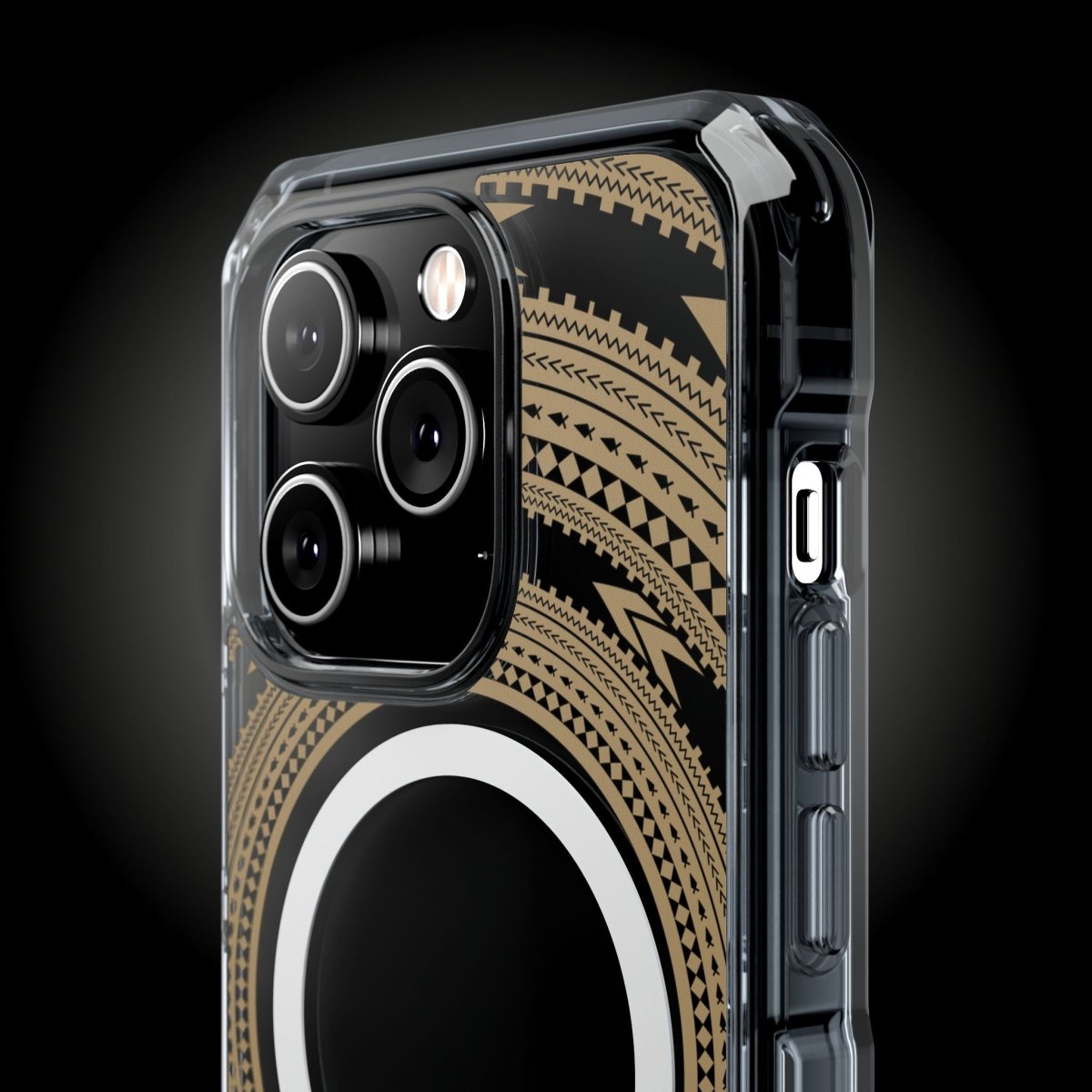 PasifikaOne MagSafe iPhone ClearCase - Pea Reversed - AU/NZ/USA - The Koko Samoa