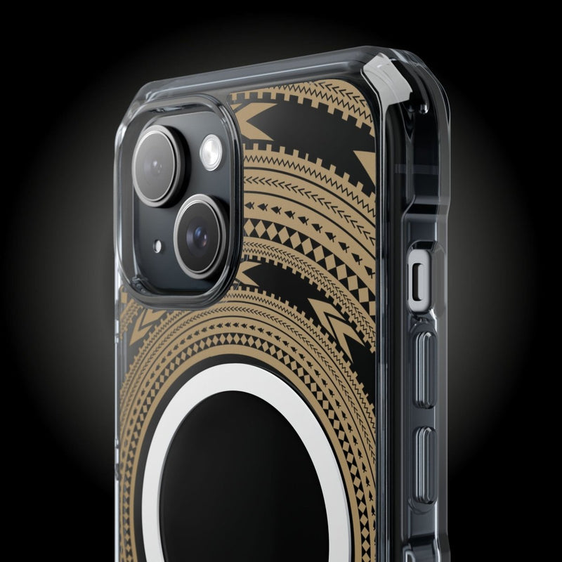 PasifikaOne MagSafe iPhone ClearCase - Pea Reversed - AU/NZ/USA - The Koko Samoa