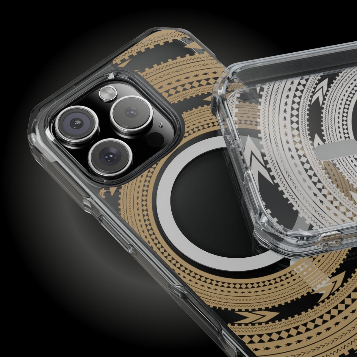 PasifikaOne MagSafe iPhone ClearCase - Pea Reversed - AU/NZ/USA - The Koko Samoa