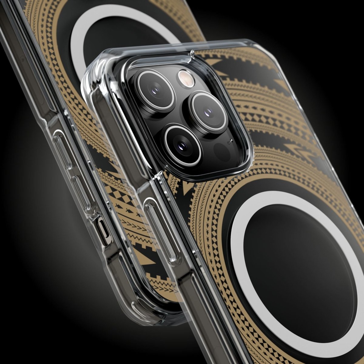 PasifikaOne MagSafe iPhone ClearCase - Pea Reversed - AU/NZ/USA - The Koko Samoa