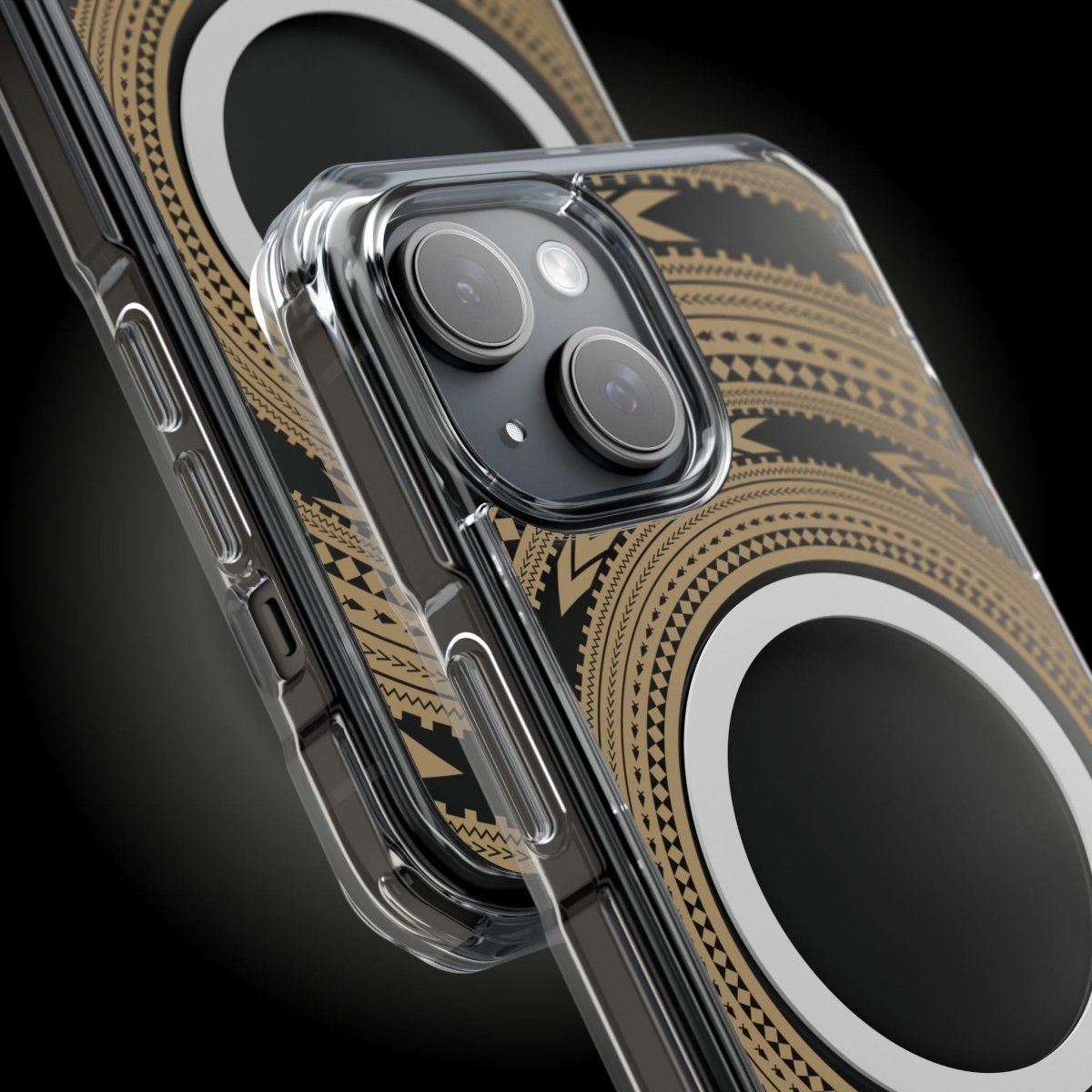 PasifikaOne MagSafe iPhone ClearCase - Pea Reversed - AU/NZ/USA - The Koko Samoa