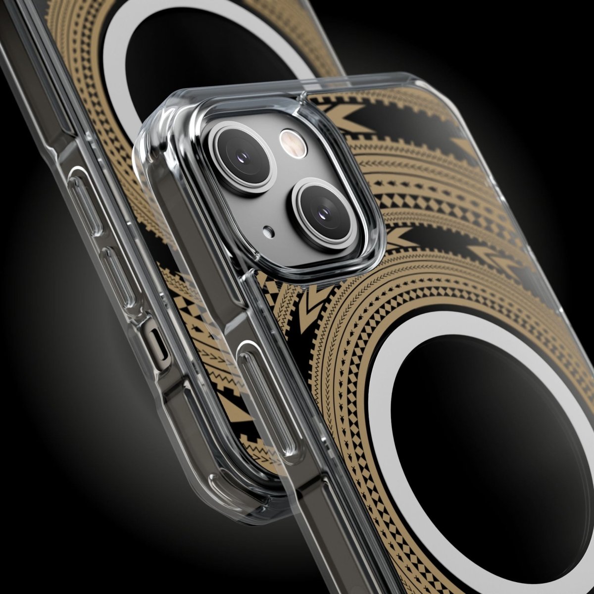 PasifikaOne MagSafe iPhone ClearCase - Pea Reversed - AU/NZ/USA - The Koko Samoa