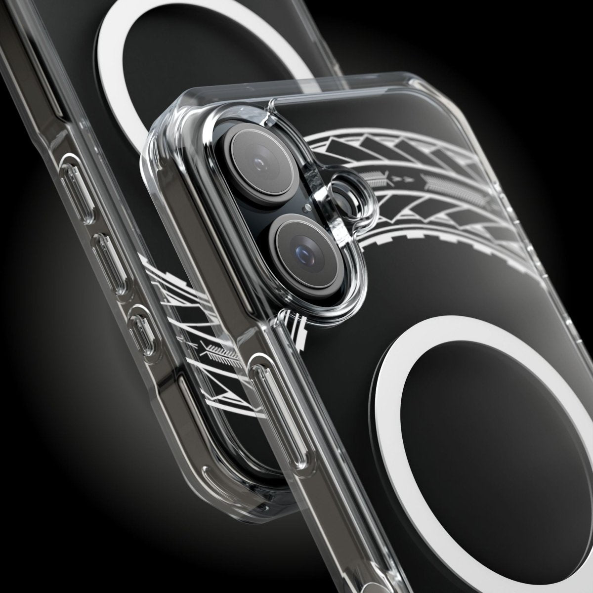 PasifikaOne MagSafe iPhone ClearCase - Samoan Arrows - AU/NZ/USA - The Koko Samoa