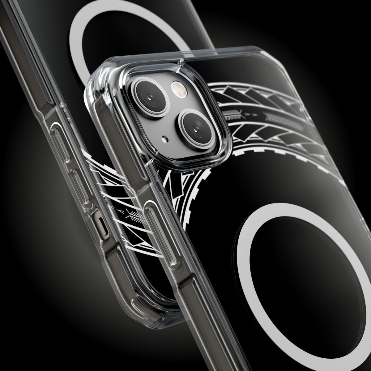 PasifikaOne MagSafe iPhone ClearCase - Samoan Arrows - AU/NZ/USA - The Koko Samoa