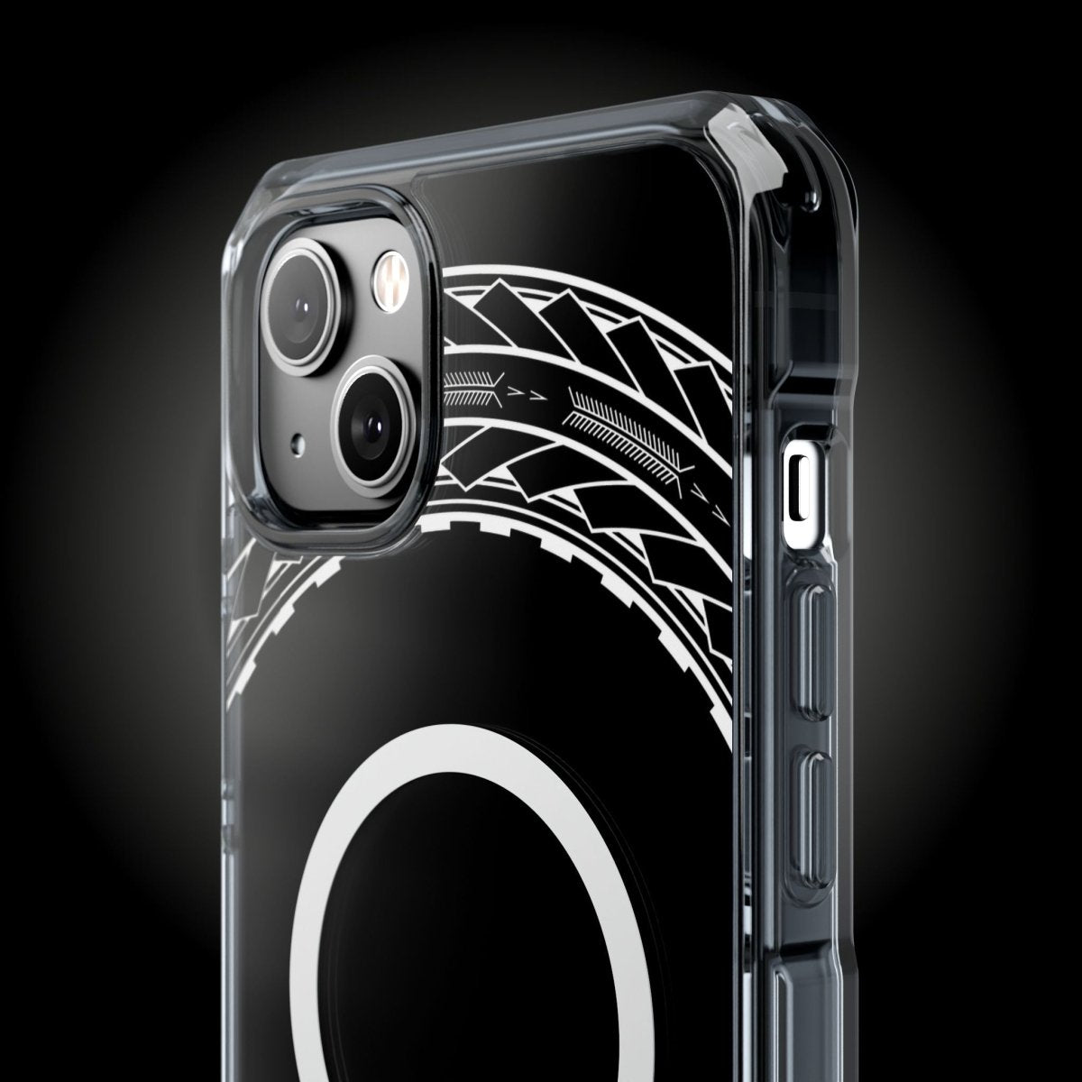 PasifikaOne MagSafe iPhone ClearCase - Samoan Arrows - AU/NZ/USA - The Koko Samoa