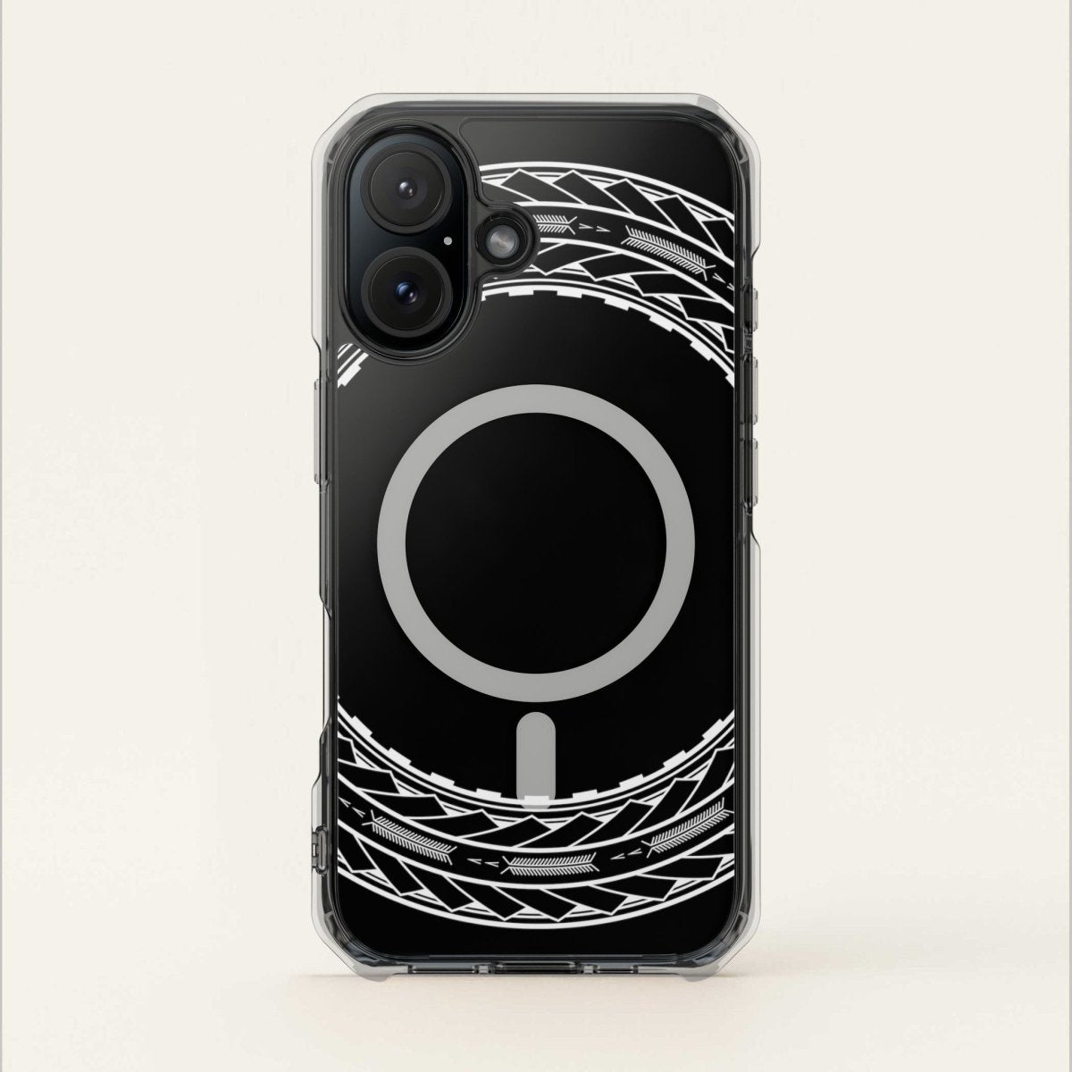 PasifikaOne MagSafe iPhone ClearCase - Samoan Arrows - AU/NZ/USA - The Koko Samoa