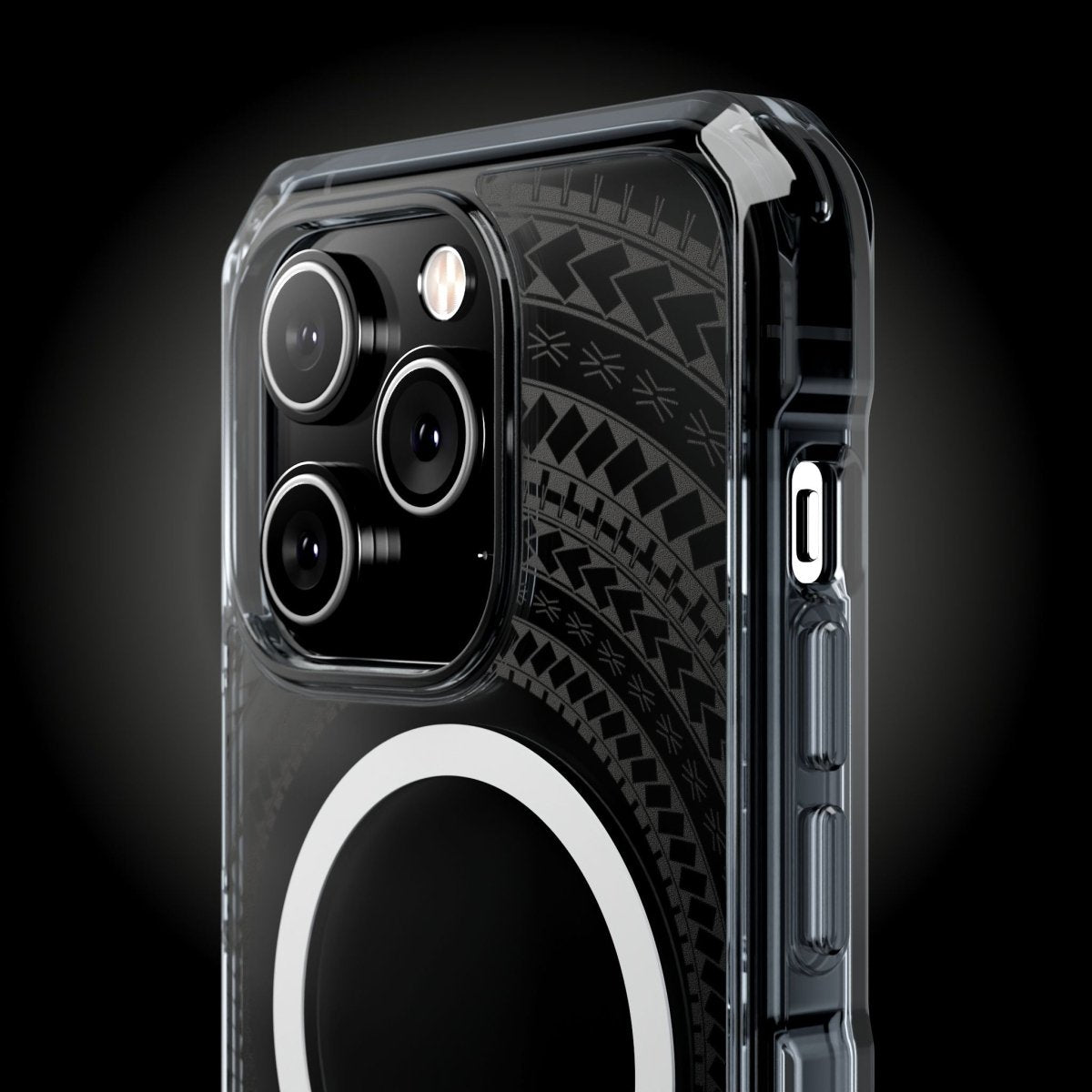 PasifikaOne MagSafe iPhone ClearCase - Samoan Black - AU/NZ/USA - The Koko Samoa