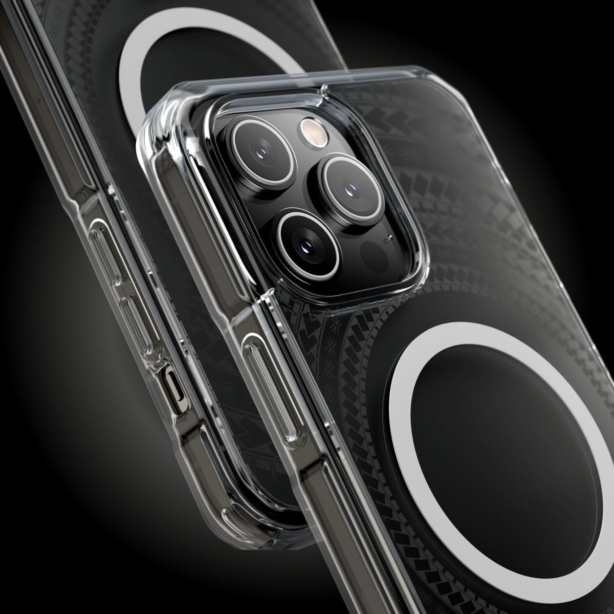 PasifikaOne MagSafe iPhone ClearCase - Samoan Black - AU/NZ/USA - The Koko Samoa
