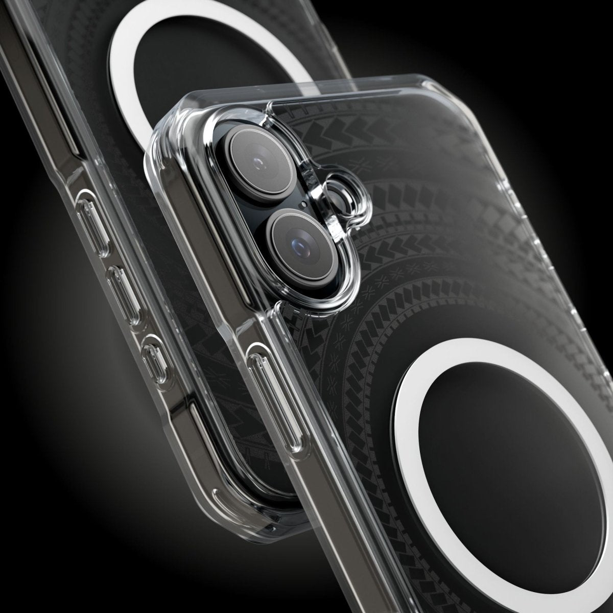 PasifikaOne MagSafe iPhone ClearCase - Samoan Black - AU/NZ/USA - The Koko Samoa