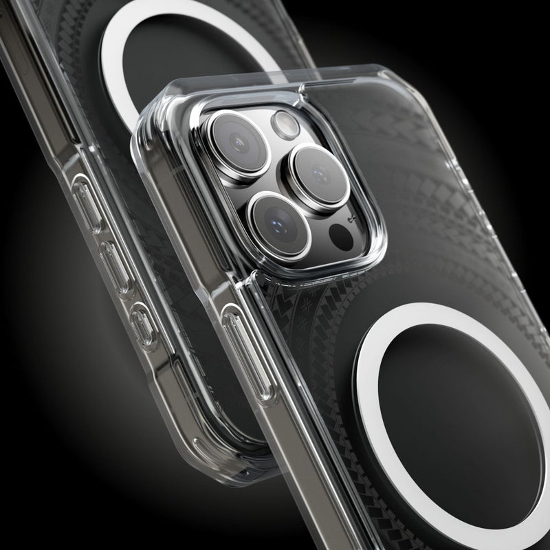 PasifikaOne MagSafe iPhone ClearCase - Samoan Black - AU/NZ/USA - The Koko Samoa