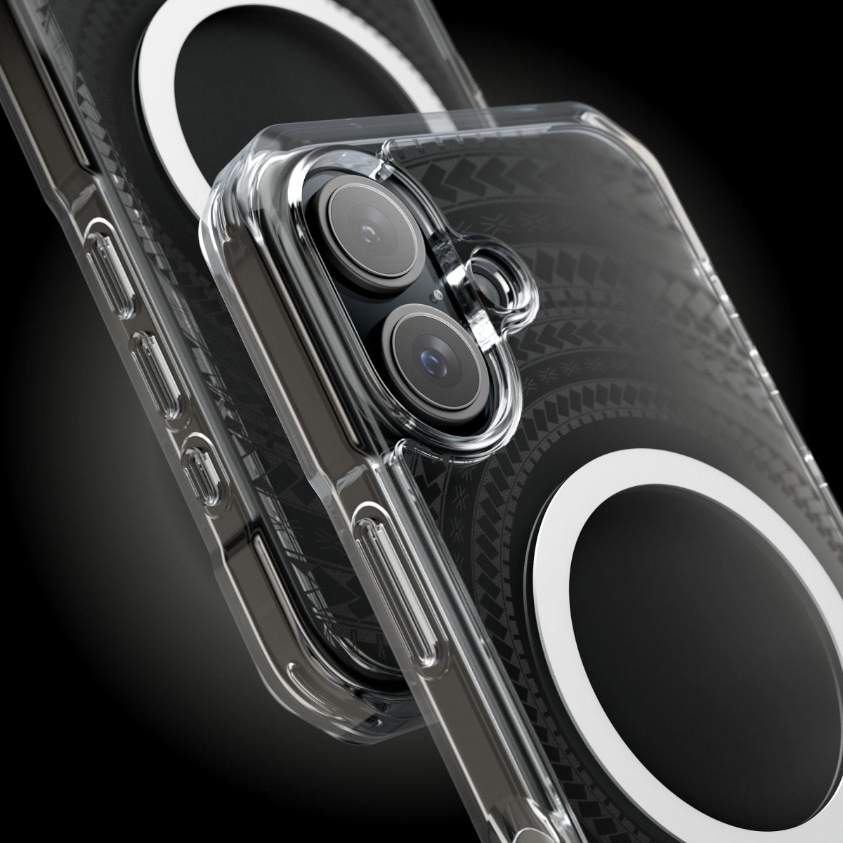 PasifikaOne MagSafe iPhone ClearCase - Samoan Black - AU/NZ/USA - The Koko Samoa