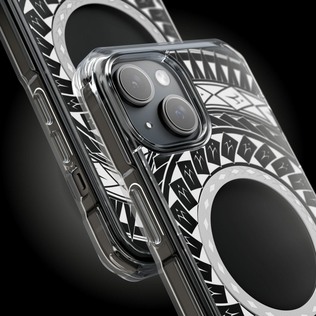 PasifikaOne MagSafe iPhone ClearCase - Samoan Spear - AU/NZ/USA - The Koko Samoa