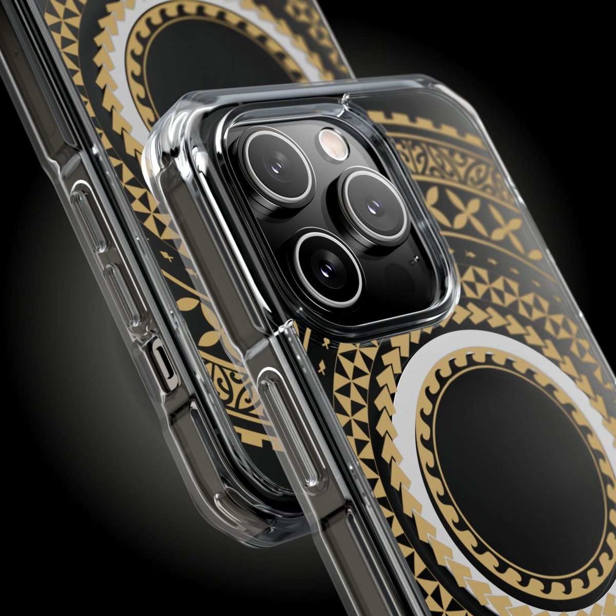 PasifikaOne MagSafe iPhone ClearCase - United Gold - AU/NZ/USA - The Koko Samoa
